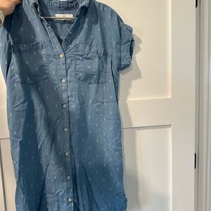 Thread & Supply Button Dress